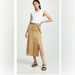 3.1 Phillip Lim Muscle Tee Combo Sateen Dress. Size 8